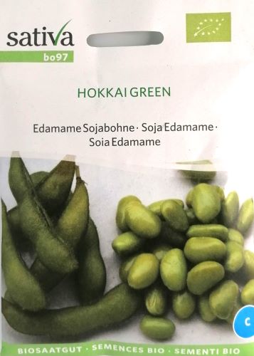 Edamame Bean Hokkai Green Shell ORGANIC Seeds - Irish Plants Direct